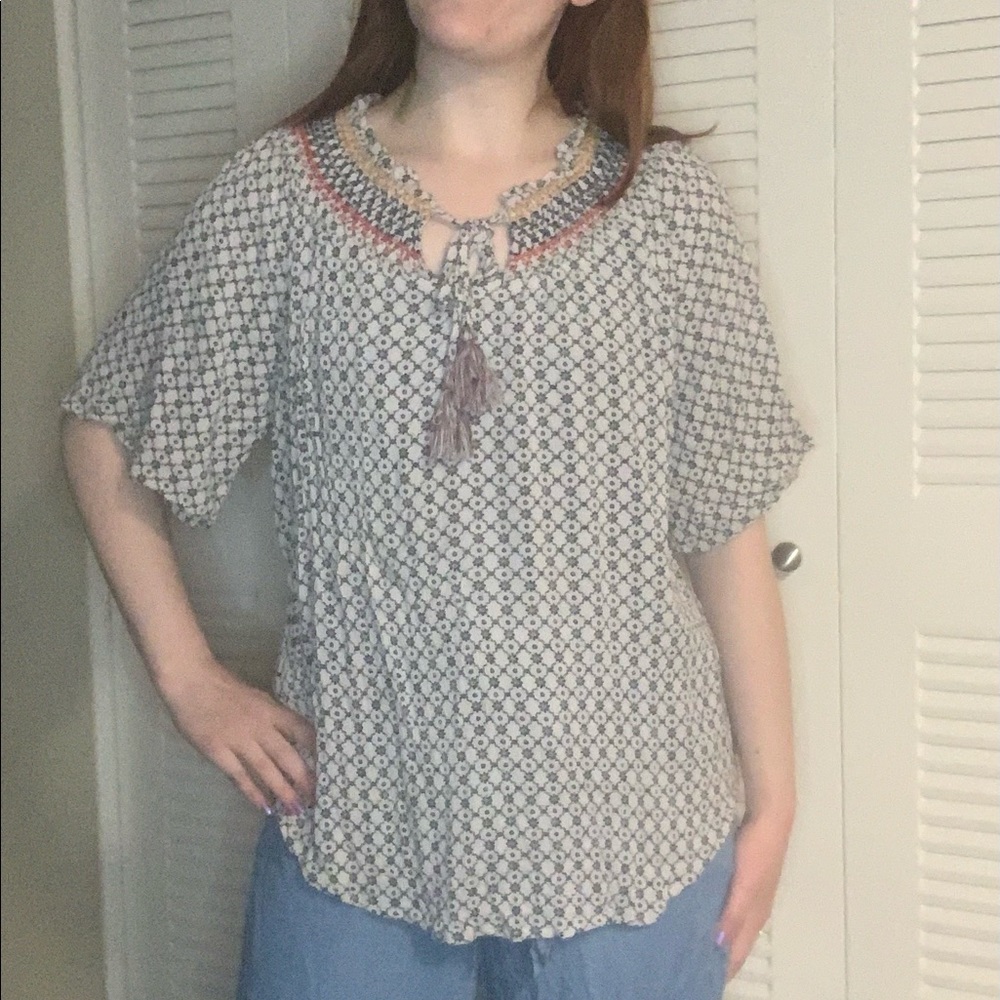 Boho Knox Rose Top